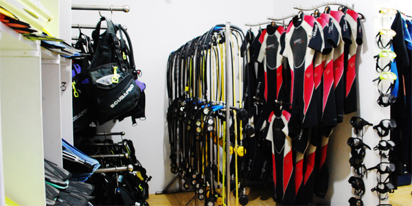 Dive Equipment Hikkaduwa